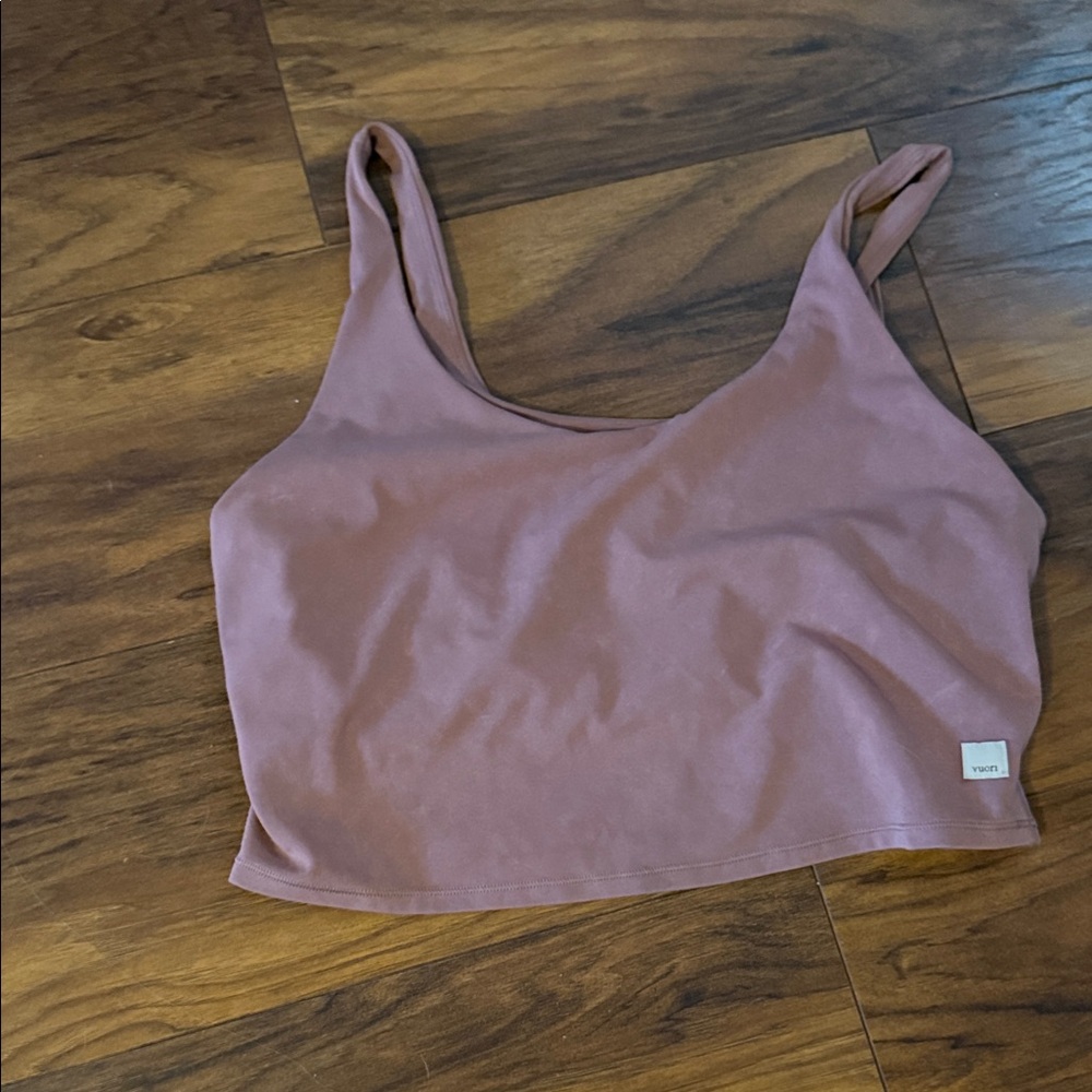 Vuori Dusty Rose Crop Top